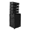 LA-208 & LA-118 Dual 8" two way line array speaker set