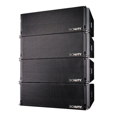 V312 Dual 12" three way line array speaker
